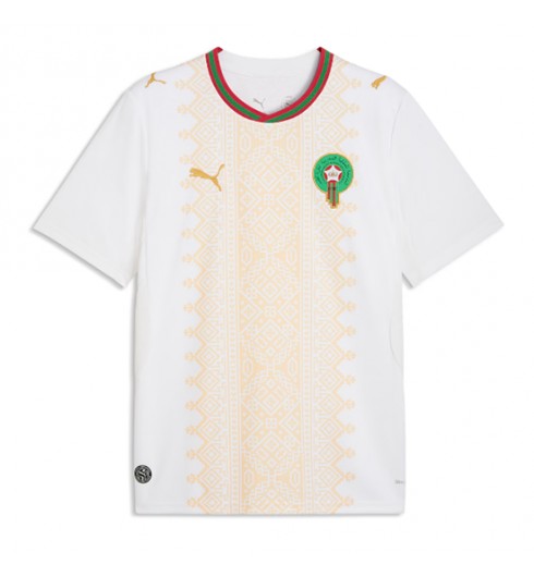 Maroko Venkovní Dres MS 2026 Krátký Rukáv Maroko Venkovní Dres MS 2026 Krátký Rukáv